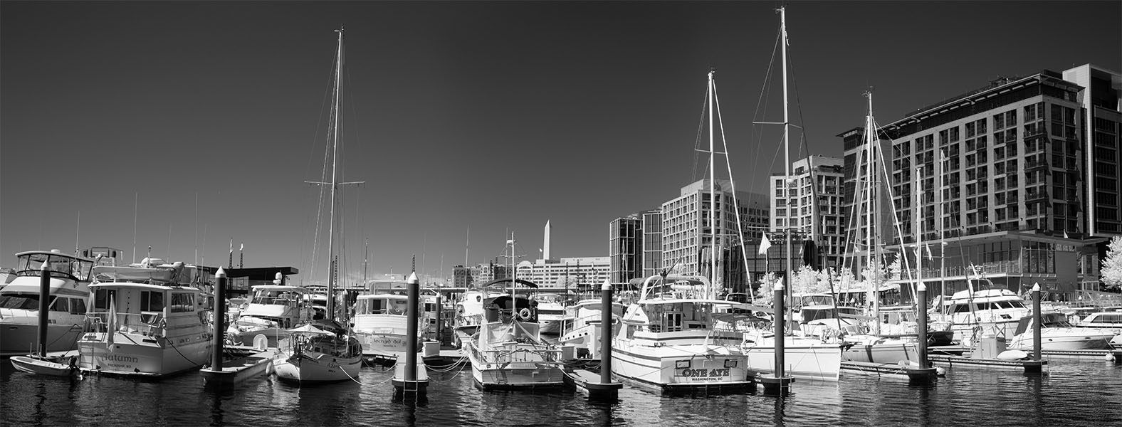 CYC Slips and Clubhouse at the Wharf in Washington DC.